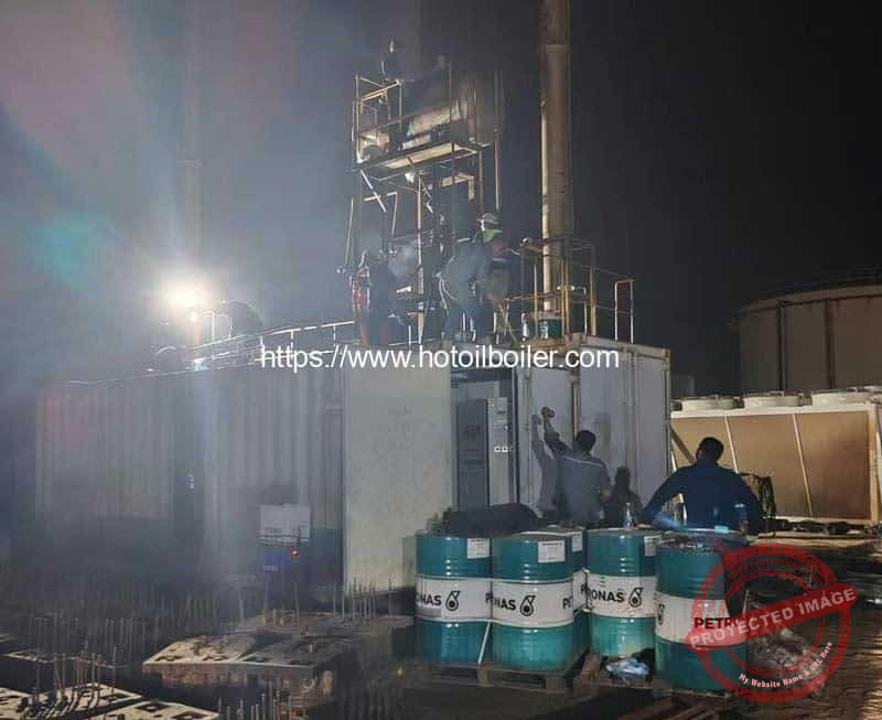 Thermal-Fluid-Oil-Heater-for-Iraq-Customer